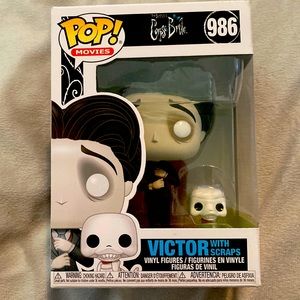 VÍCTOR WITH SCRAPS FUNKO POP CORPSE BRIDE